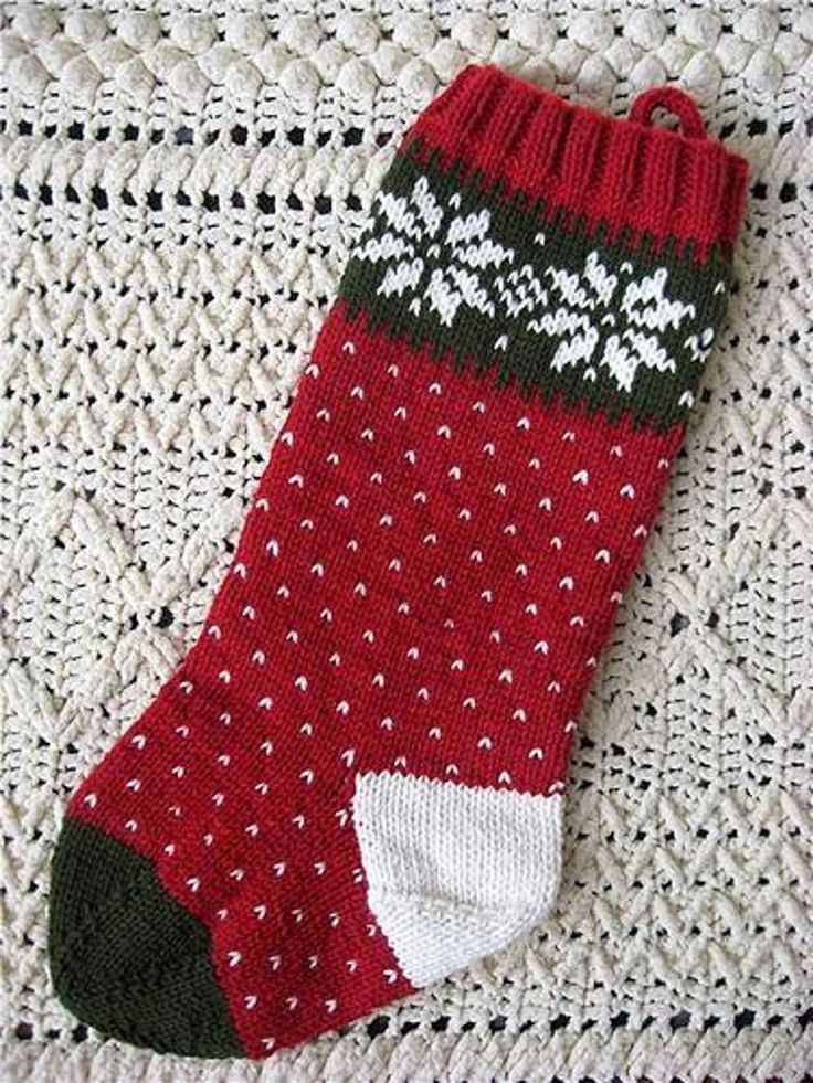Easy Christmas Stocking Knitting Patterns for Beginners Knitting patterns christmas stockings beginners