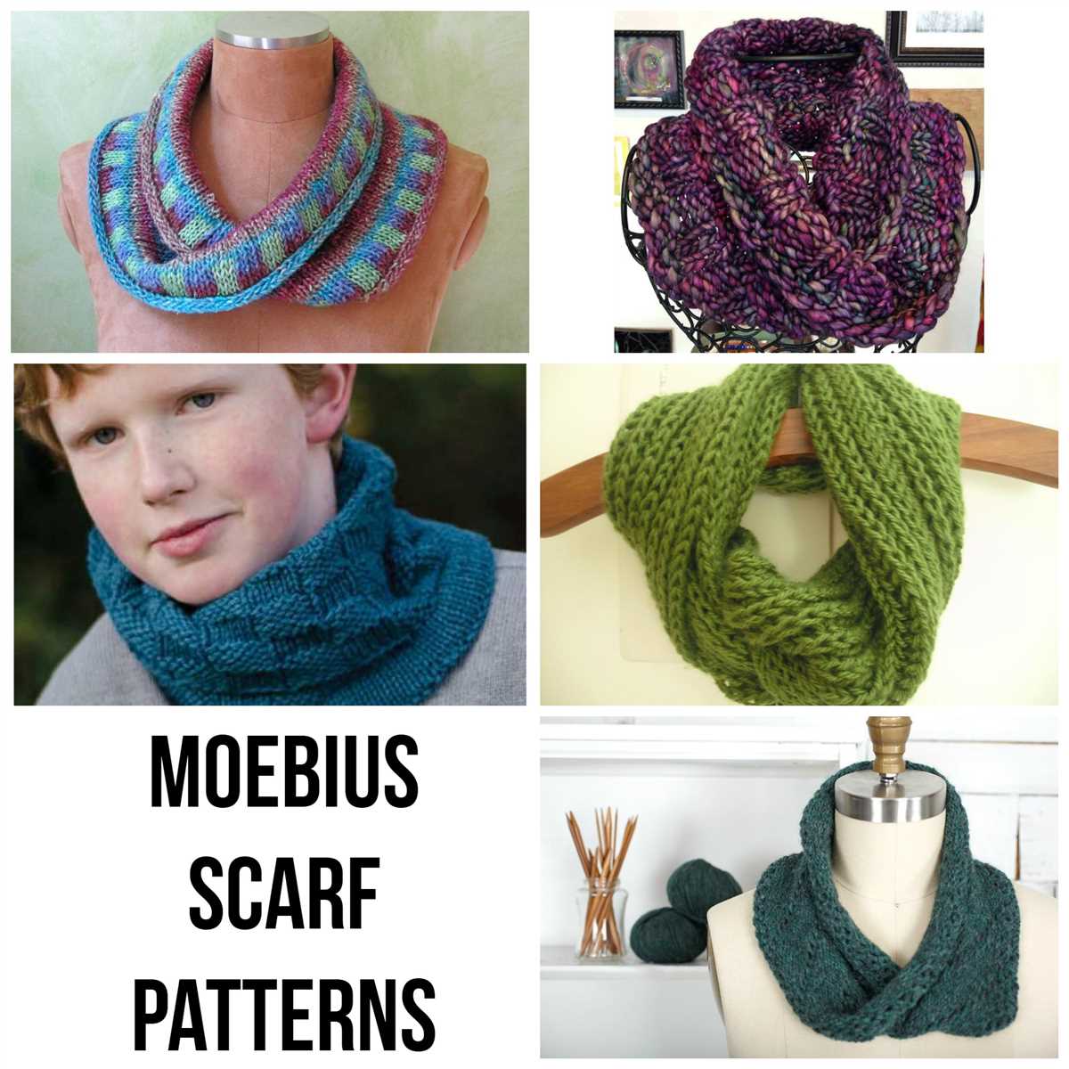 Free mobius cowl knitting pattern