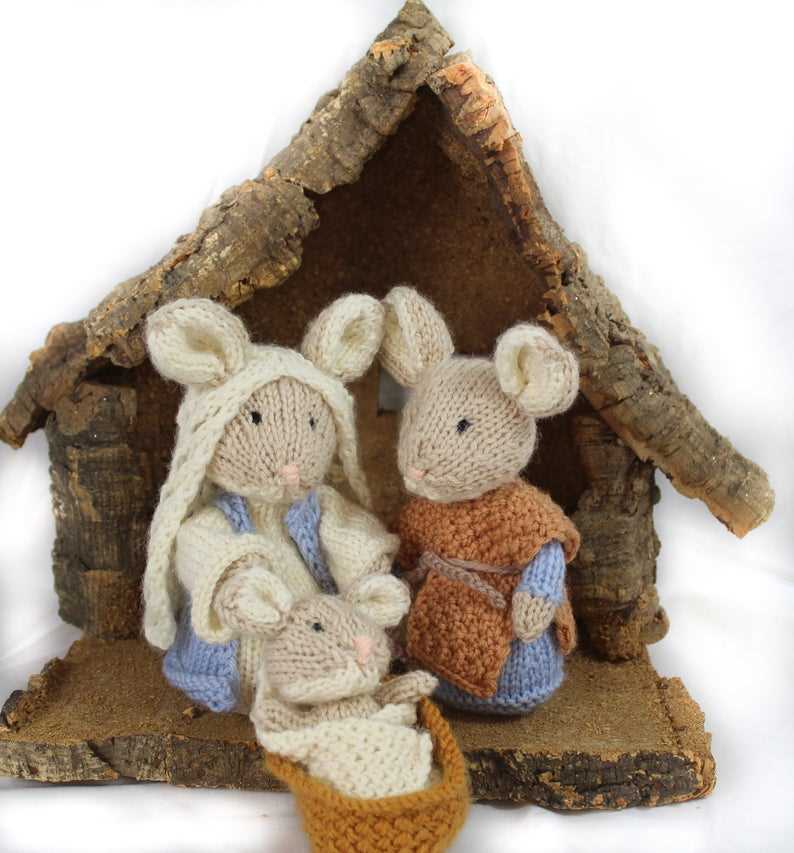 Free knitting patterns for christmas mice