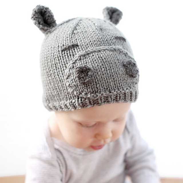 Bear ear hat knitting pattern