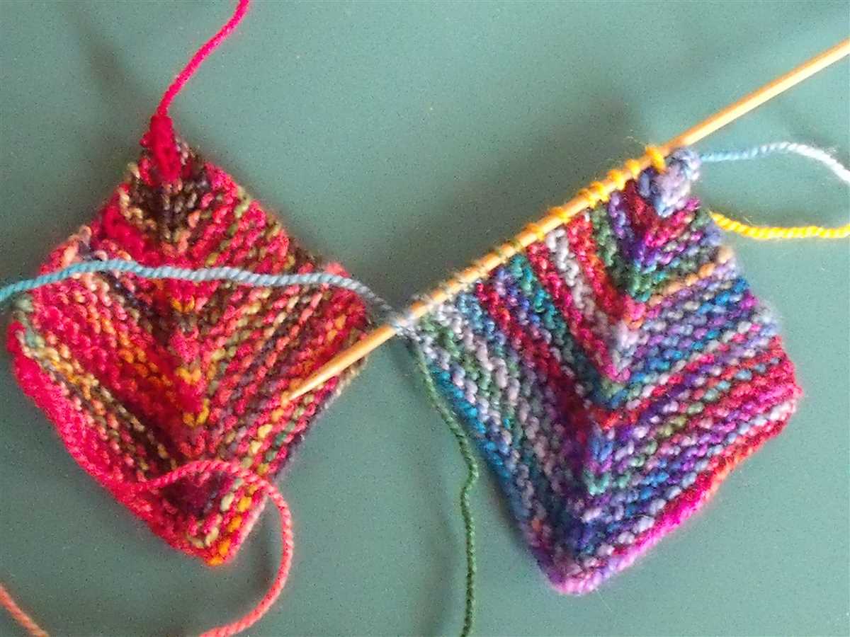 Free square knitting patterns