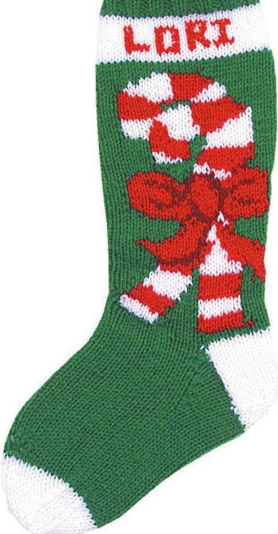 Free patterns for hand knit christmas stockings