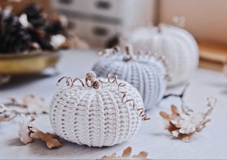 Free patterns for knitted pumpkins