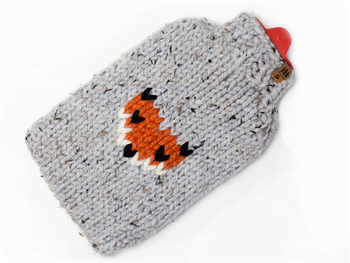 Free hot water bottle knitting pattern