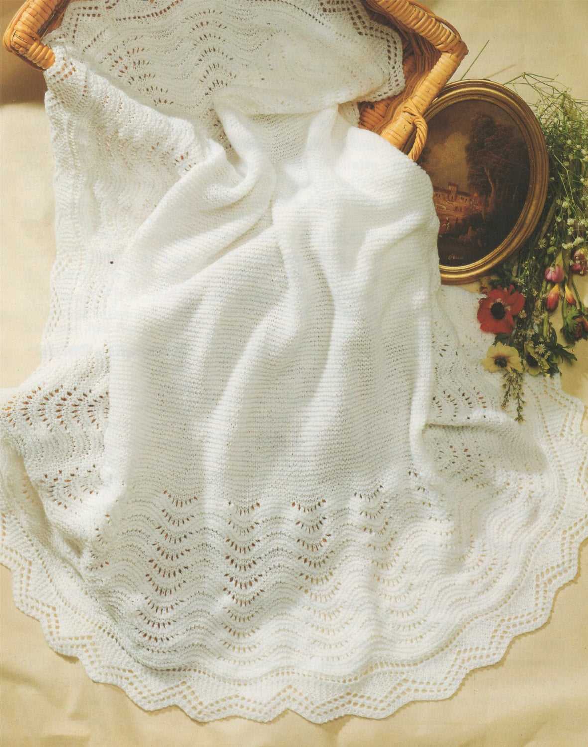 Free pram blanket knitting pattern