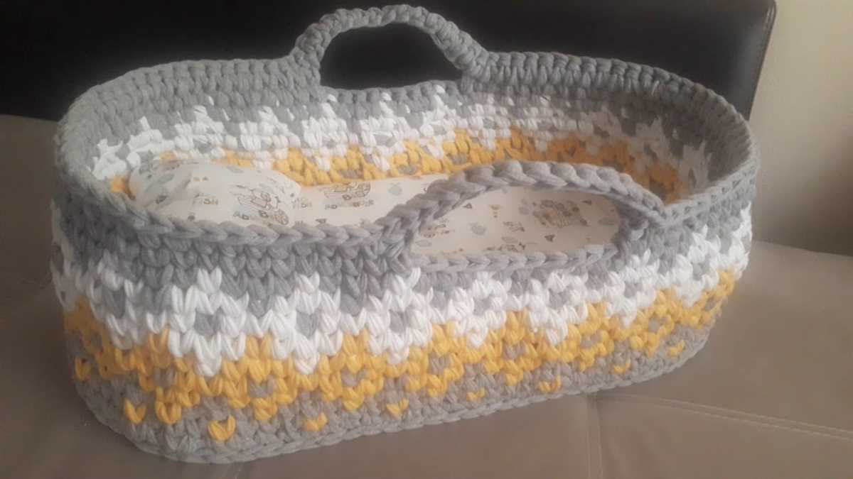 Get a Free Knitting Pattern for a Moses Basket Moses basket knitting pattern free