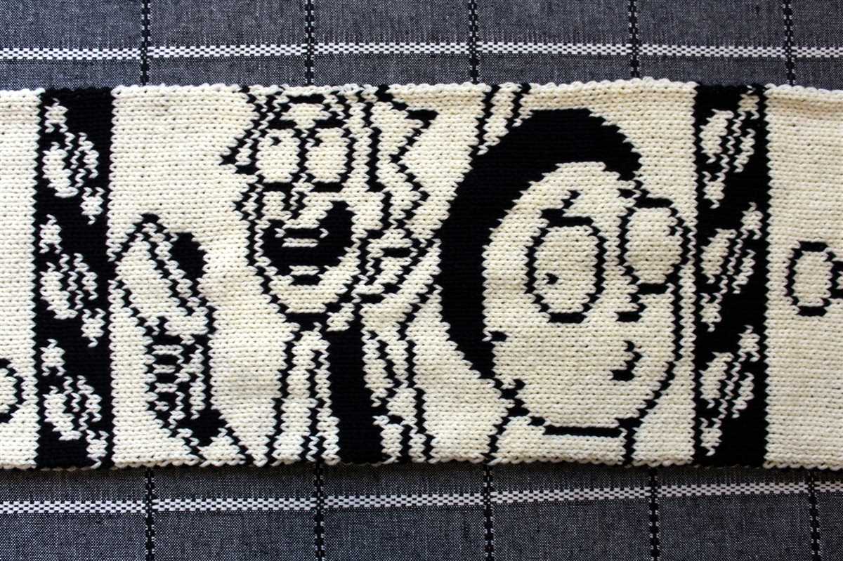 Rick and morty knitting pattern