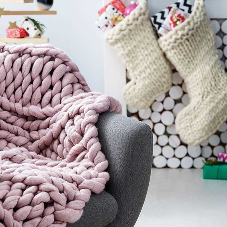 Chunky stocking knitting pattern