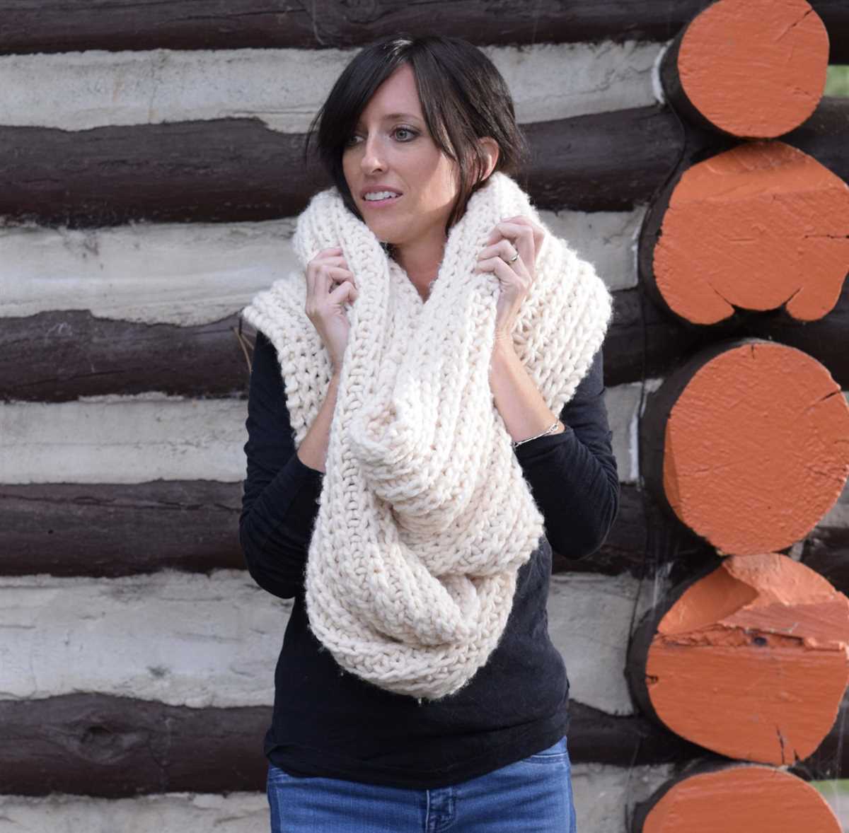 Free scarf knitting patterns bulky yarn