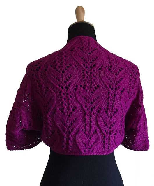 Free shrug pattern knit