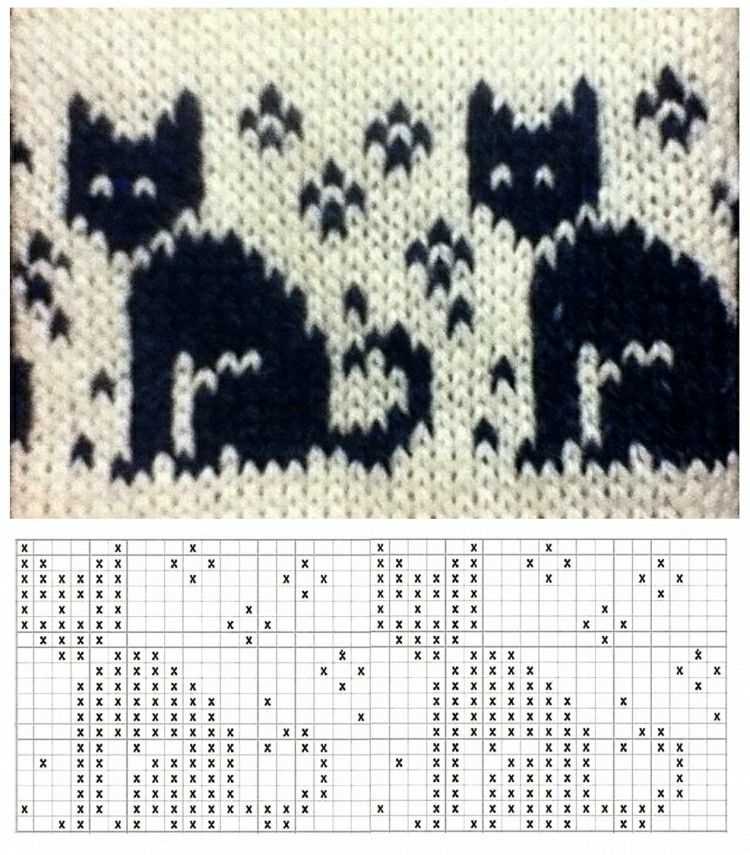 Free small cat knitting pattern