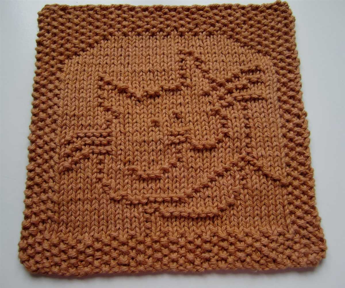 Free square knitting patterns