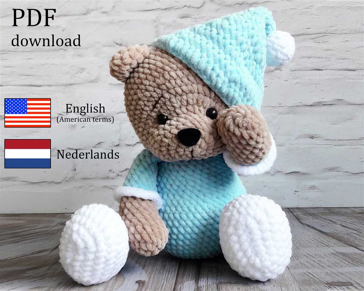Free teddy knitting patterns to download
