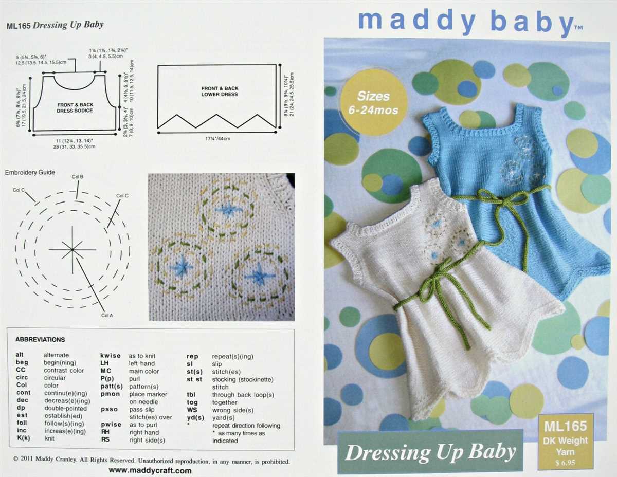 Easy knitted dress pattern