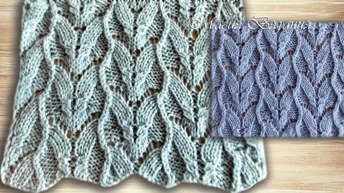 Japanese weave wrap knit pattern