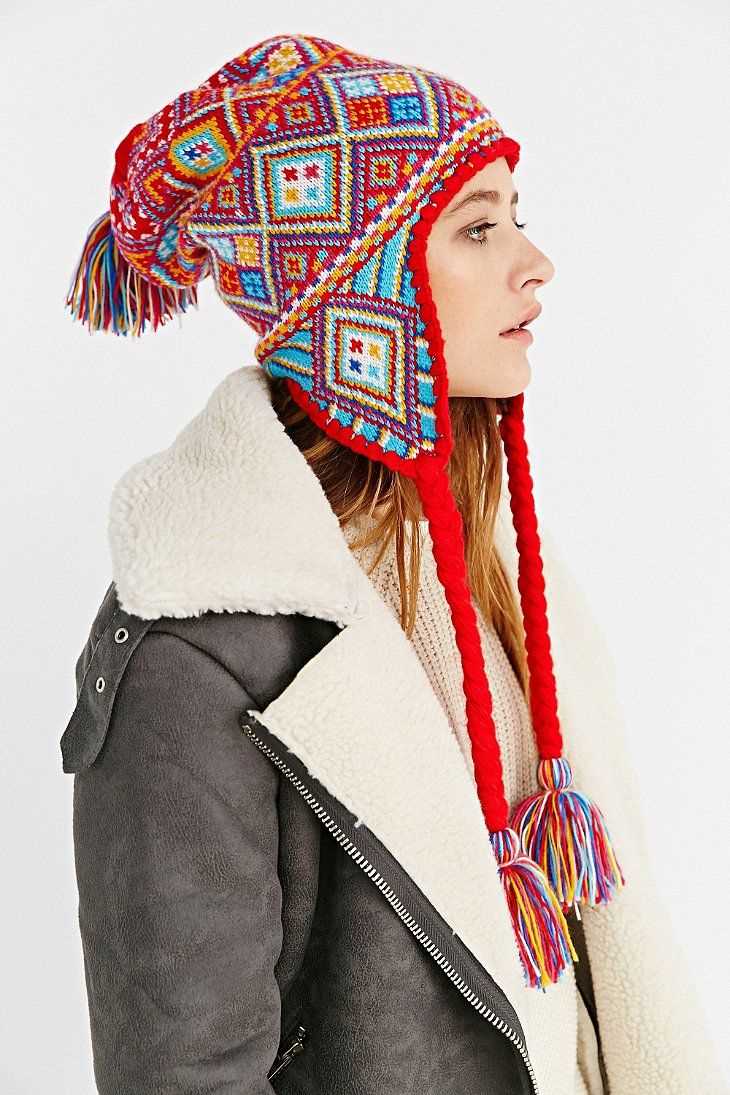 Free trapper hat knitting pattern