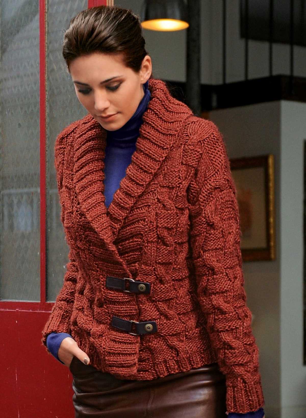 Knitting pattern jacket