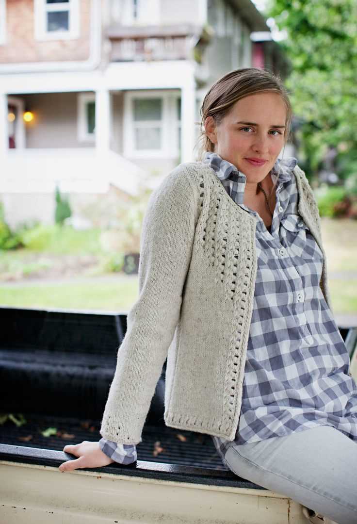 Basic cardigan knitting pattern free
