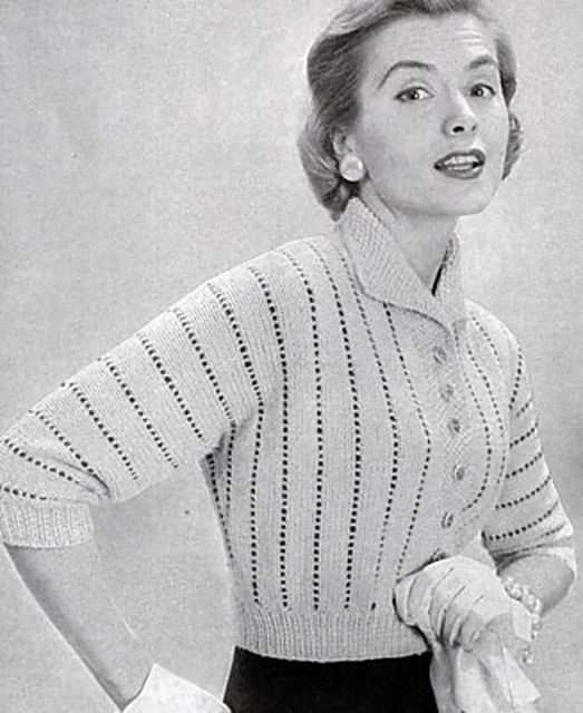 Free vintage knitting patterns