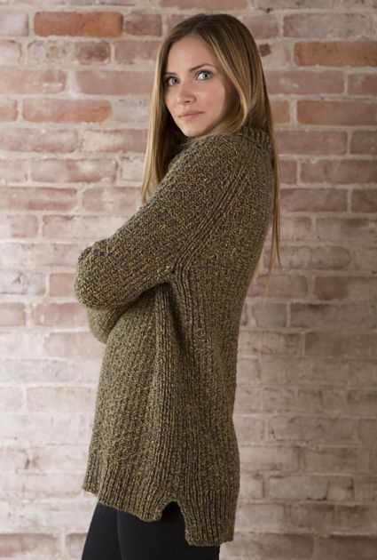Knitting pattern for oversized jumper