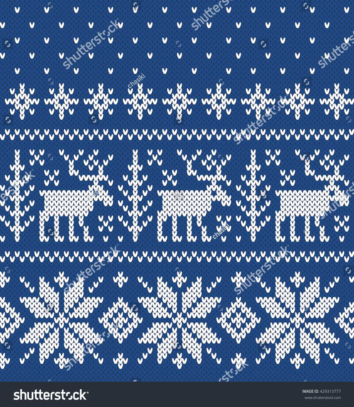 Christmas fair isle jumper knitting patterns
