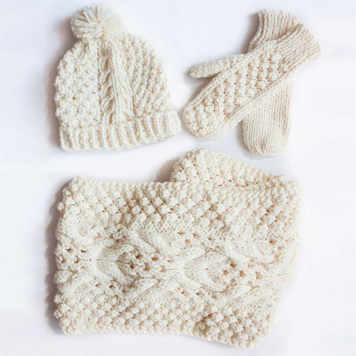 Hat scarf knitting patterns free