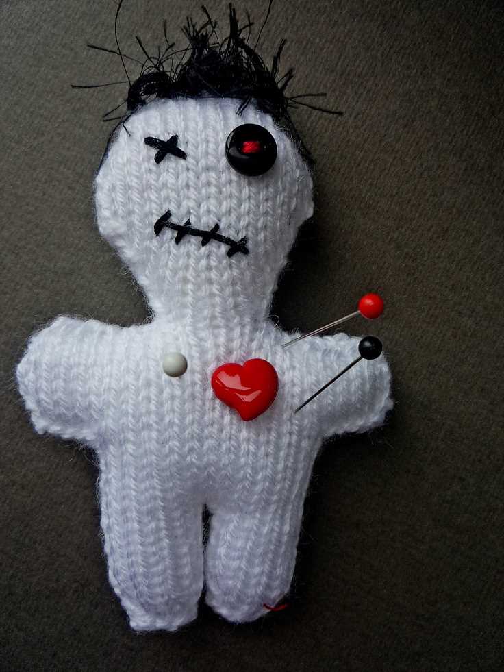 Knitted voodoo doll free pattern
