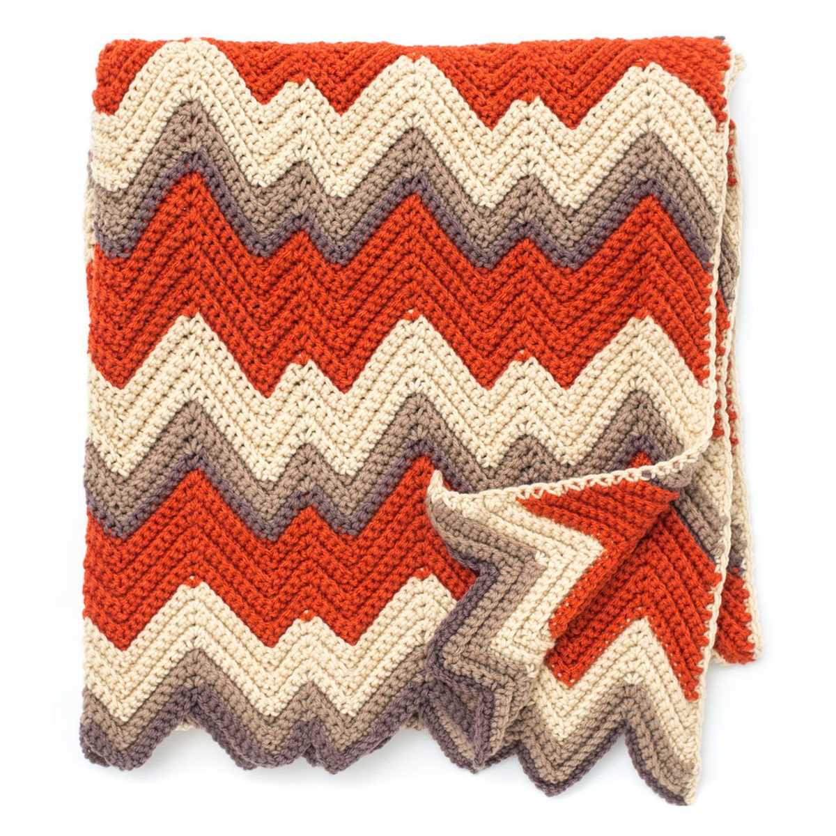 Zig zag blanket knitting pattern