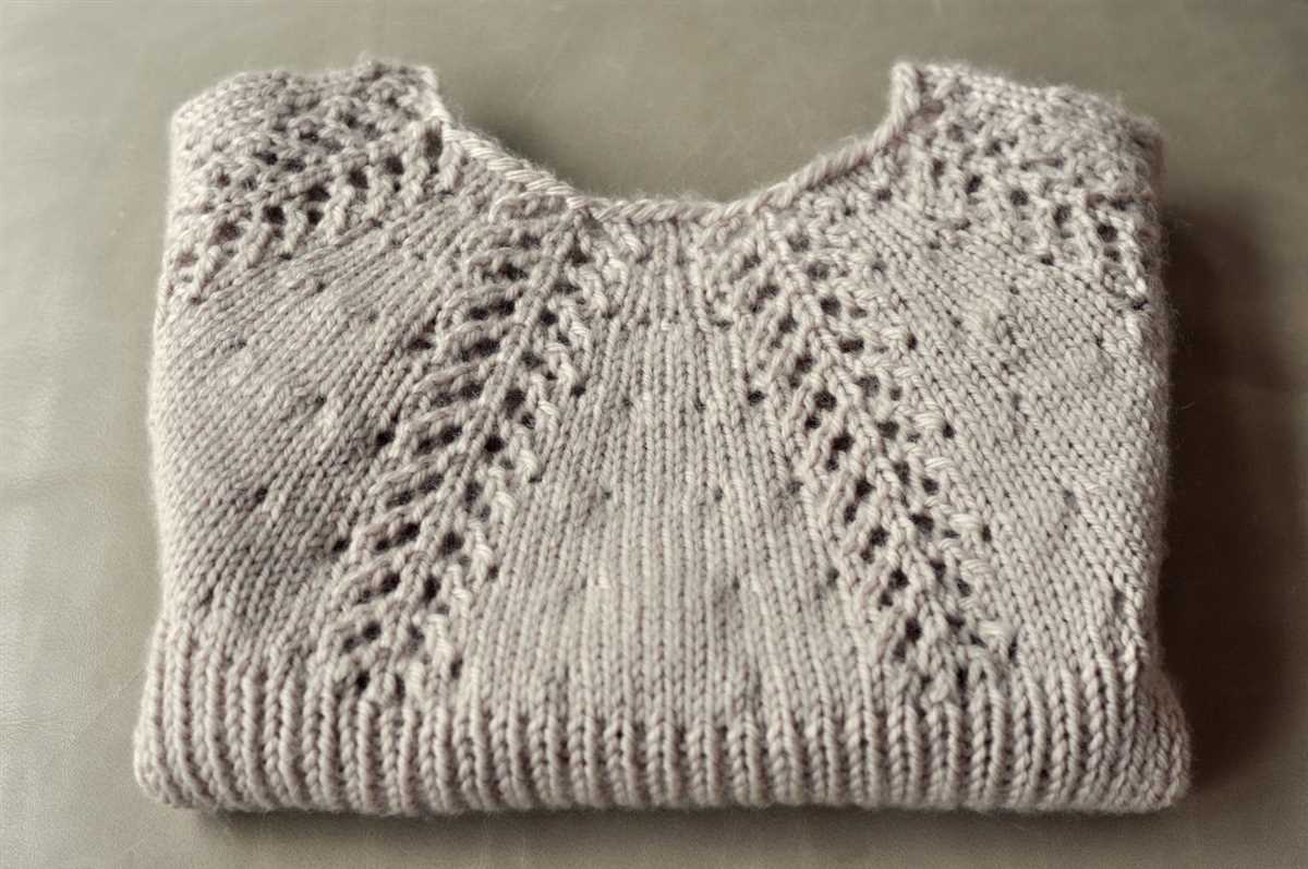 Short sleeve knitting pattern free