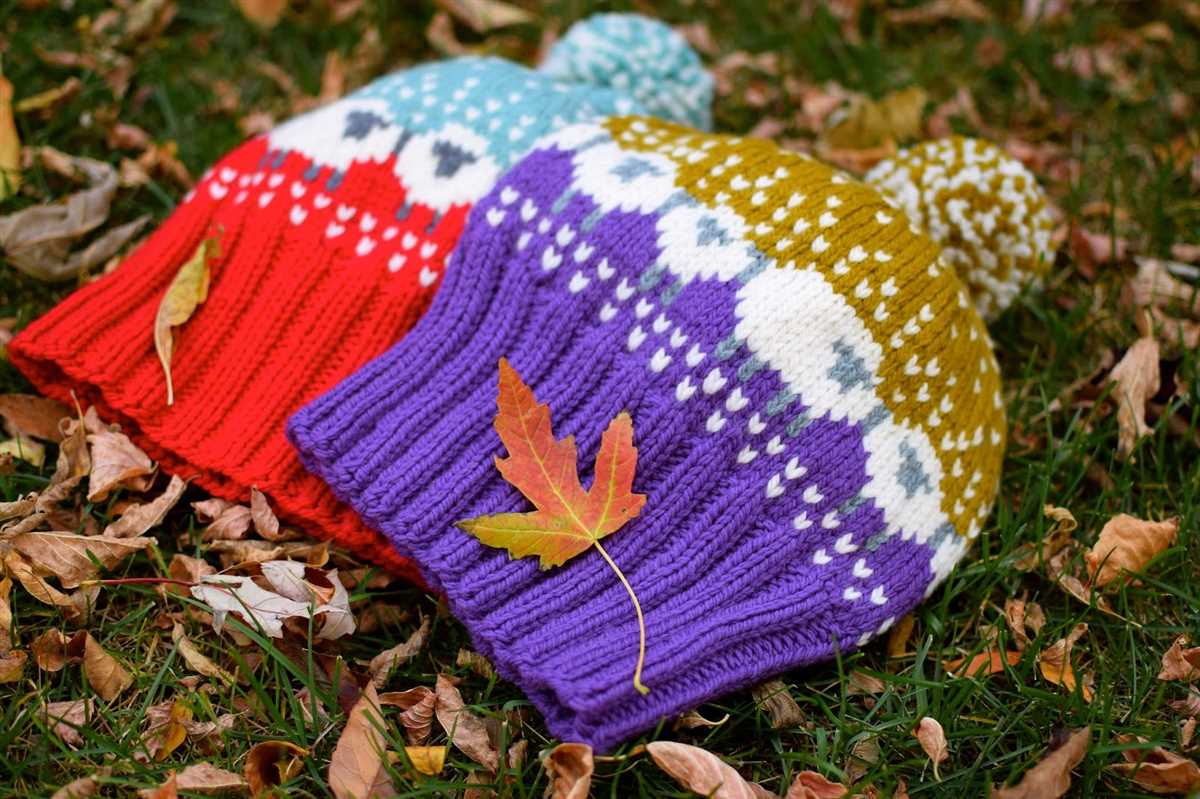 Free knitting pattern for hats for the homeless