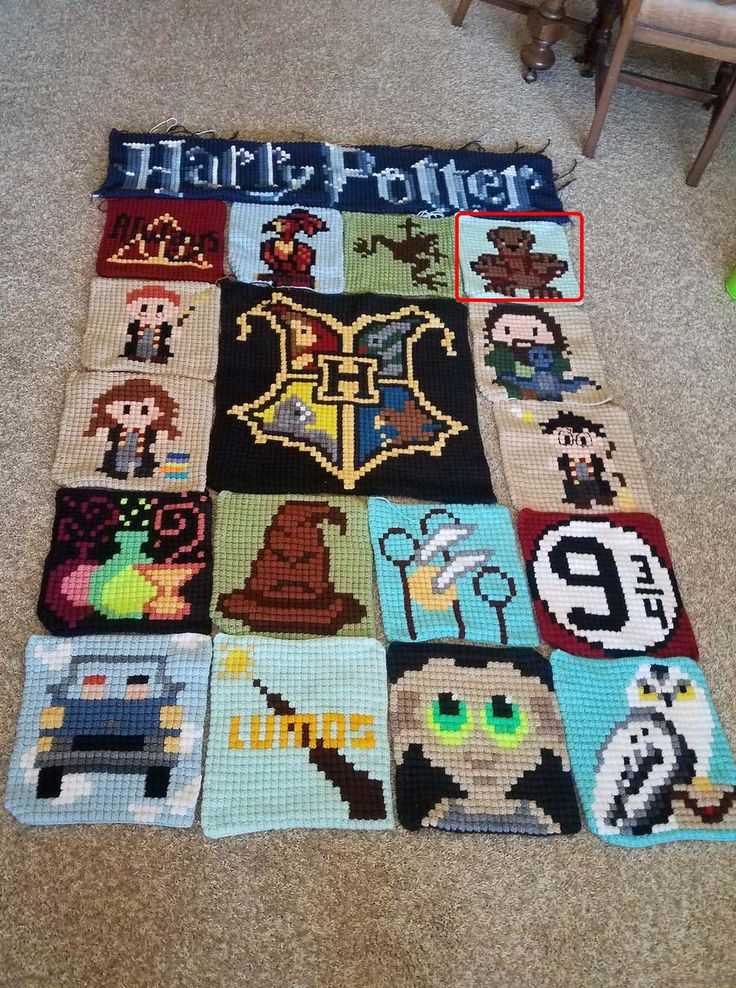 Harry potter knitting patterns blanket