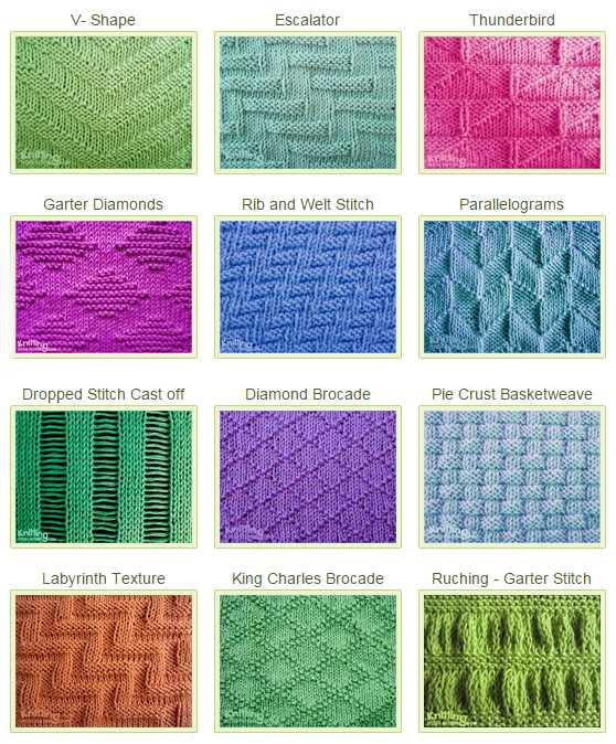 Brocade knitting pattern