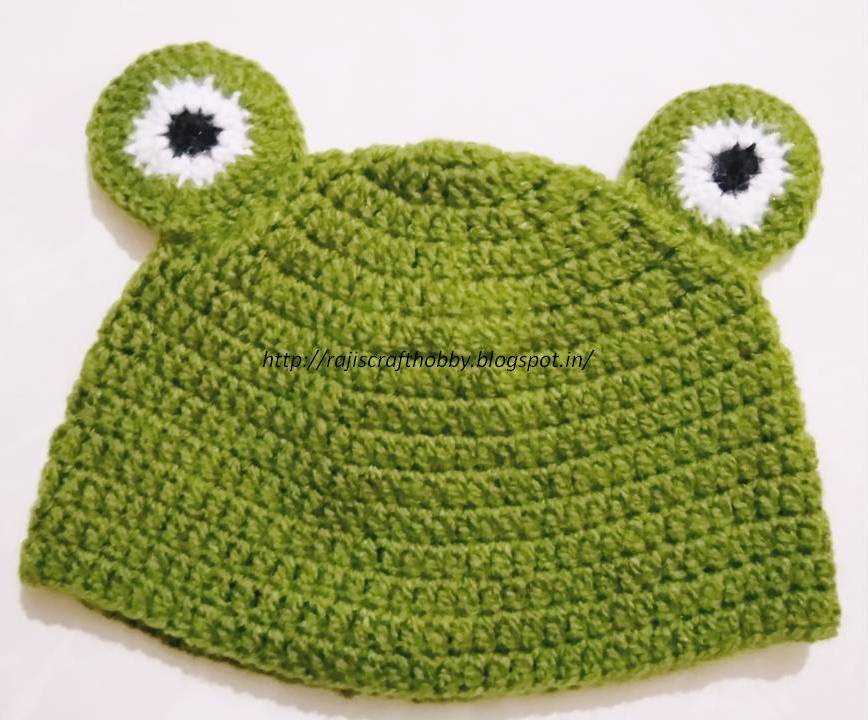 Frog hat knitting pattern free