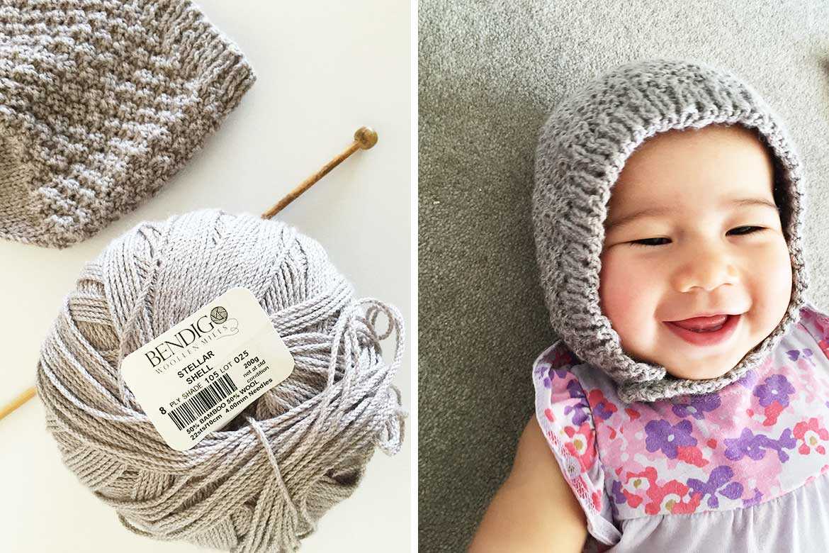 Easy bonnet knitting pattern free