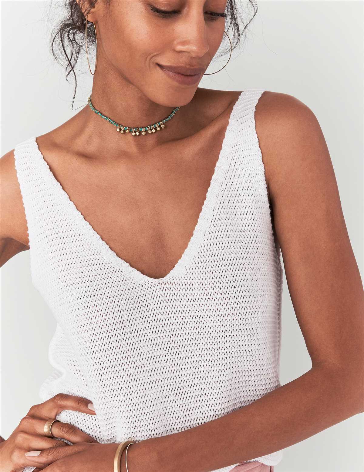 Free knit tank top pattern