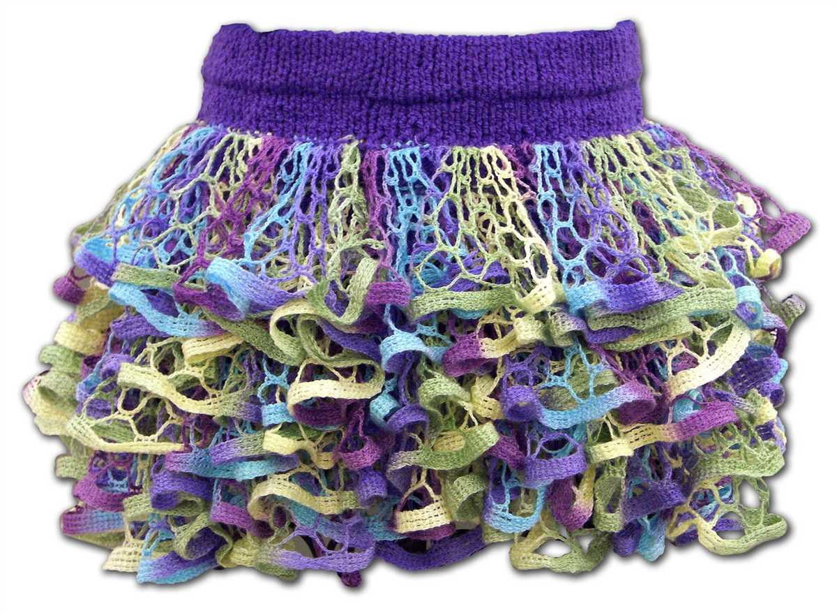Skirt knit pattern