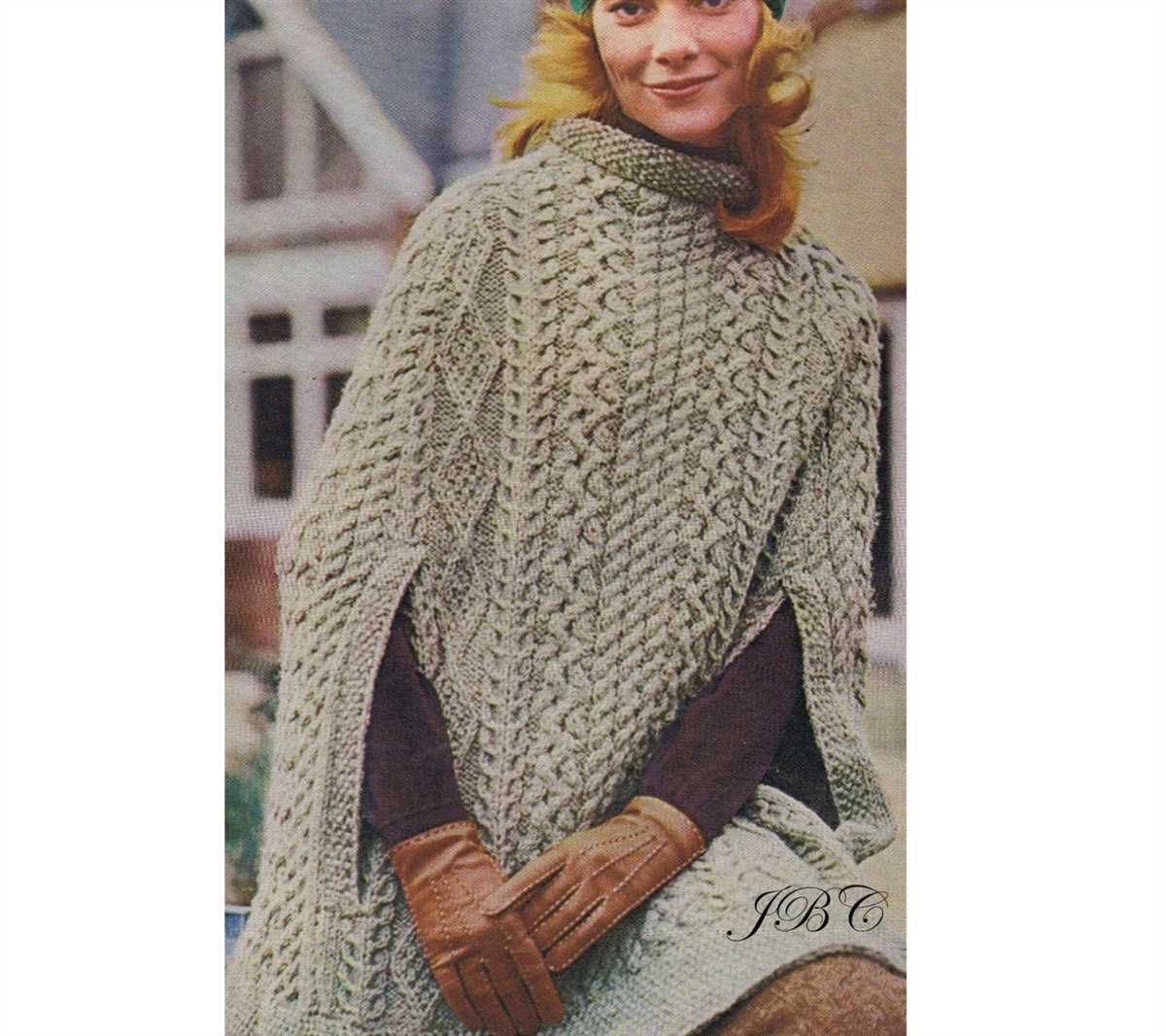 Free poncho knitting patterns for ladies