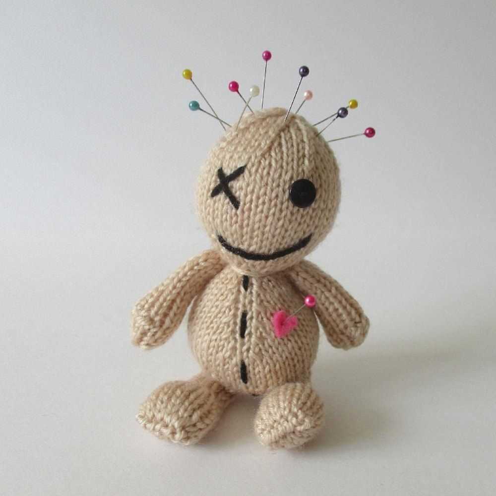 Knitted voodoo doll free pattern