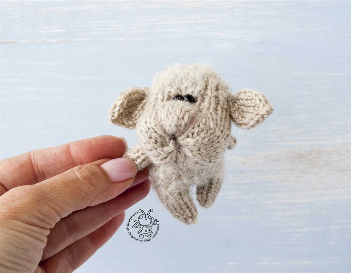 Fuzzy lamb knitting pattern