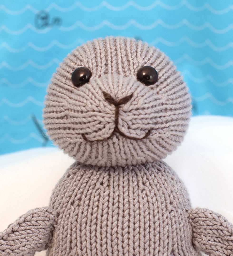 Fuzzy lamb knitting pattern