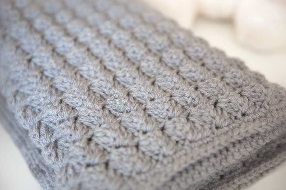 Knit baby blanket free pattern