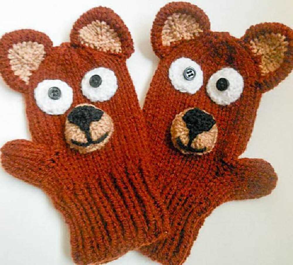 Childrens mittens knitting pattern
