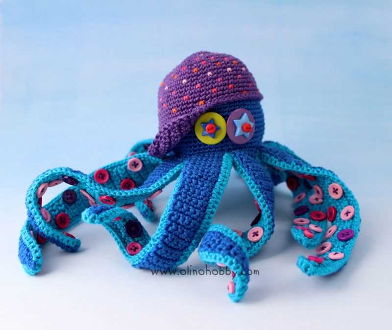 Ollie the octopus knitting pattern