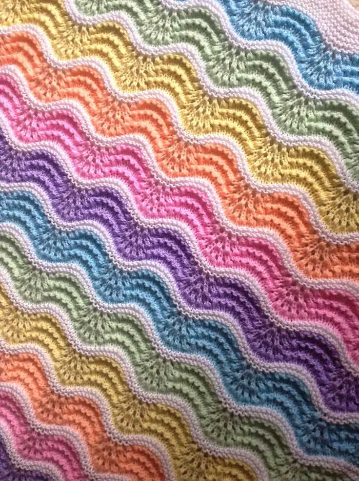 Knitting skill that creates patterns with hues