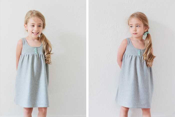 Easy jersey knit dress pattern