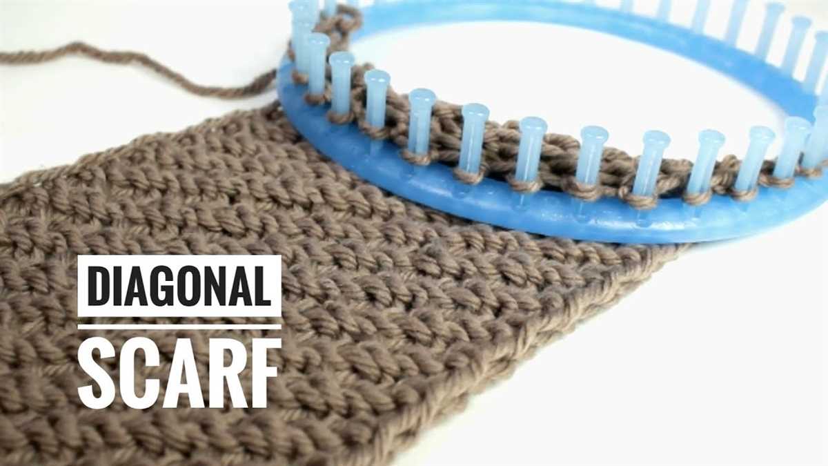 Knitting patterns for scarves in the round