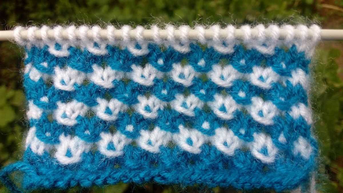 2 color knitting patterns