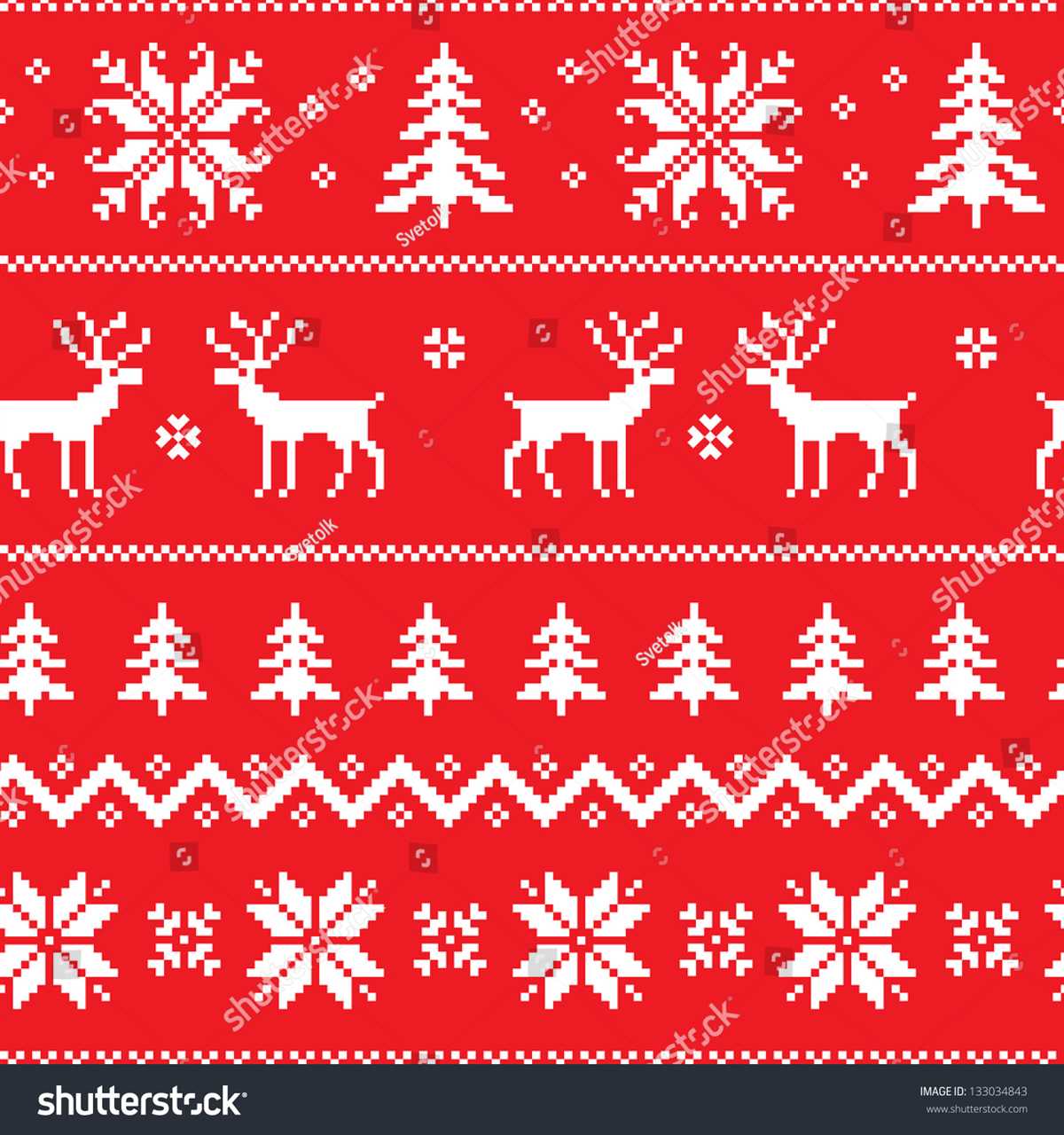Free christmas knitting patterns to print