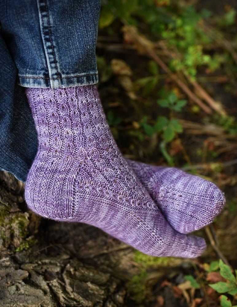 Male socks knitting pattern
