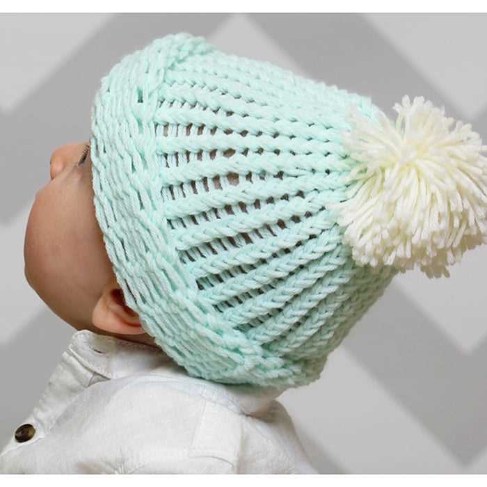 Bobble hat knitting pattern